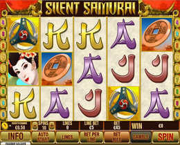 Silent Samurai Playtech Online Slot Game