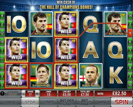 Top Trumps World Football Stars Slot Screenshot